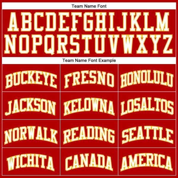 Red White Pinstripe White-Gold Authentic Personalized Basketball Jersey - Image 3