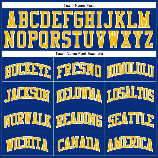 Royal White Pinstripe Gold-White Authentic Personalized Basketball Jersey - Image 3