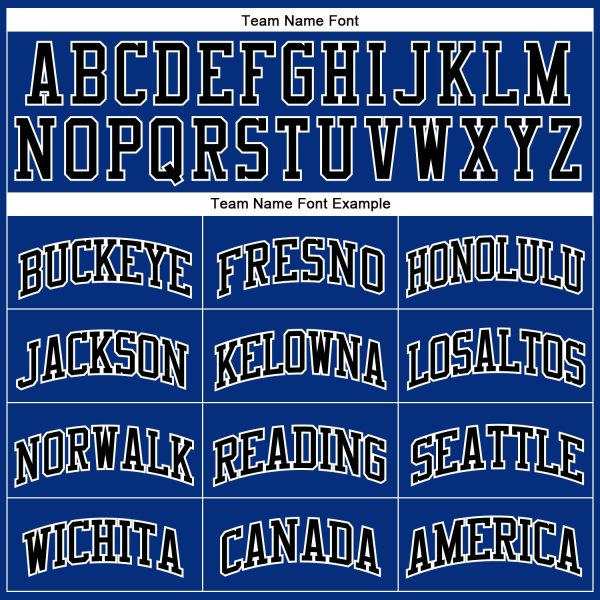 Royal White Pinstripe Black-White Authentic Personalized Basketball Jersey - Image 3