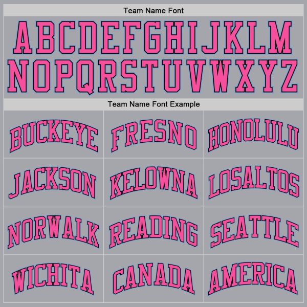 Gray Light Blue-Pink Authentic Throwback Personalized Basketball Jersey - Image 4
