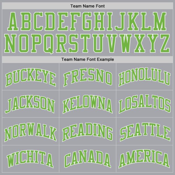 Gray Neon Green-White Authentic Throwback Personalized Basketball Jersey - Image 4