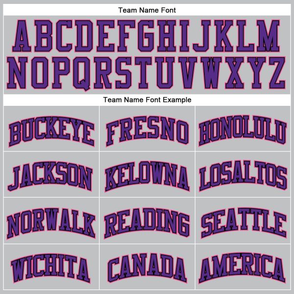 Gray Pink Black-Purple Authentic Throwback Personalized Basketball Jersey - Image 3