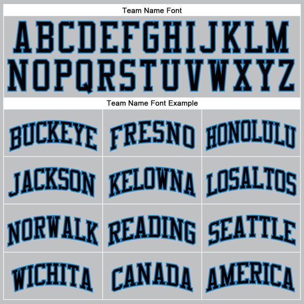 Gray Black-Blue Authentic Throwback Personalized Basketball Jersey - Image 3