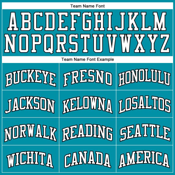 Teal White Pinstripe White-Black Authentic Personalized Basketball Jersey - Image 3