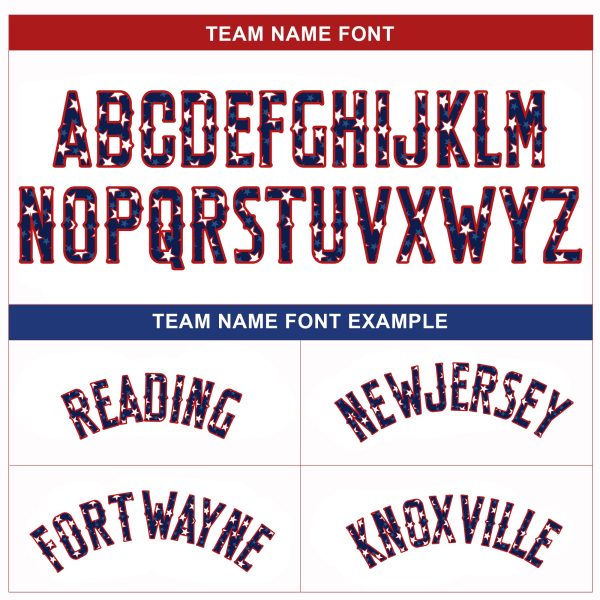 Red - Royal Texas Style Personalized Baseball Jersey - Image 4