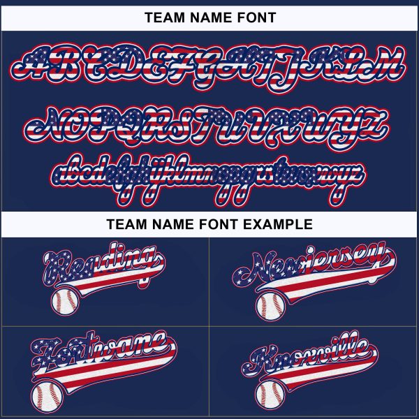 Royal America Flag Personalized Baseball Jersey - Image 4