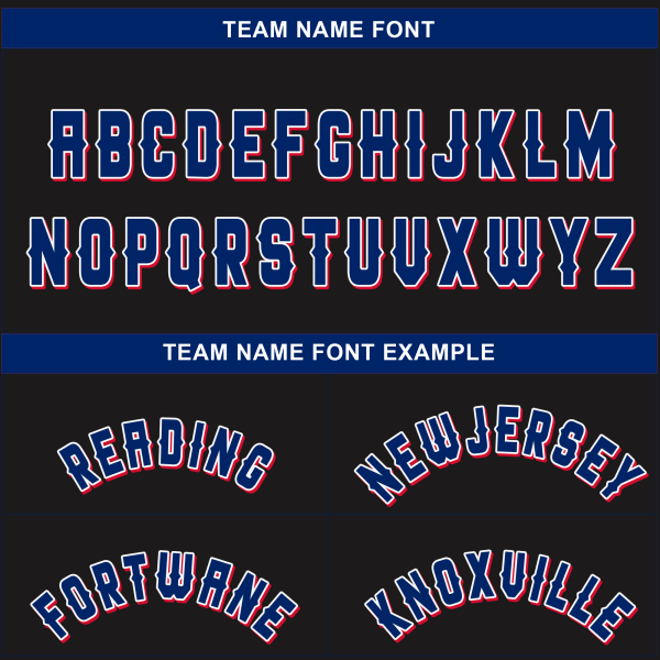 Black Royal Dallas Texas Pattern Personalized Baseball Jersey - Image 4