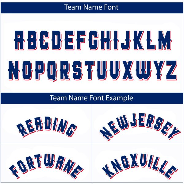 White Royal Austin Texas Pattern Personalized Baseball Jersey - Image 4
