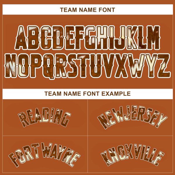 Orange Texas Style Personalized Baseball Jersey - Image 4