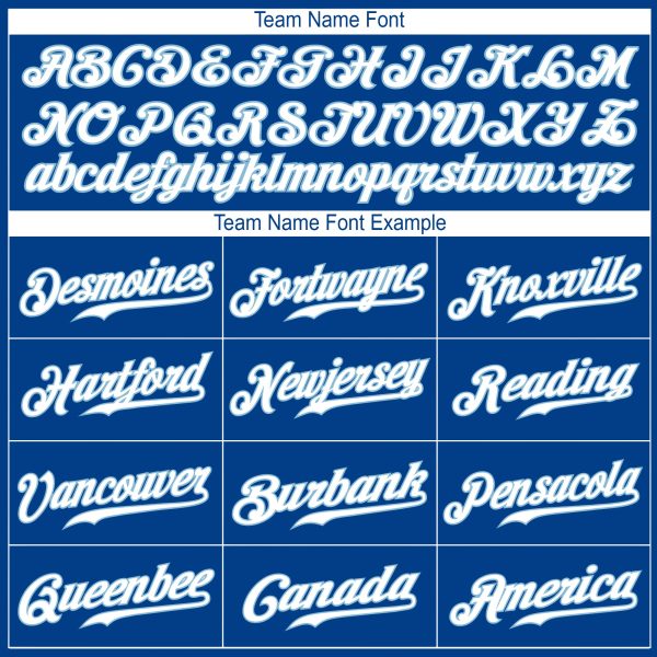 Royal White-Light Blue Authentic Personalized Baseball Jersey - Image 4