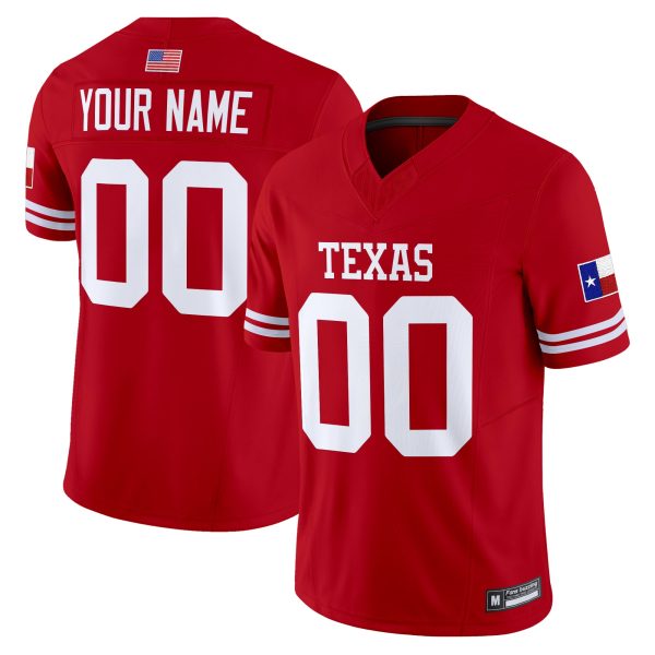 Texas 2025 Personalized Football Jersey - Image 2