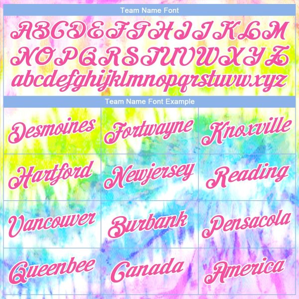 Tie Dye Pink-White 3D Authentic Personalized Basketball Jersey - Image 3