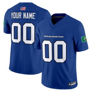 Washington 2025 Personalized Football Jersey