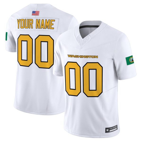 Washington 2025 Personalized Football Jersey - Image 4