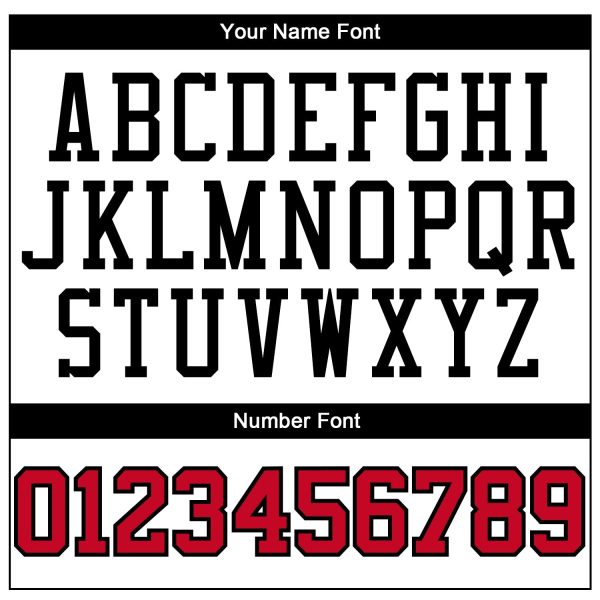 White Red-Black Authentic Throwback Personalized Basketball Jersey - Image 4