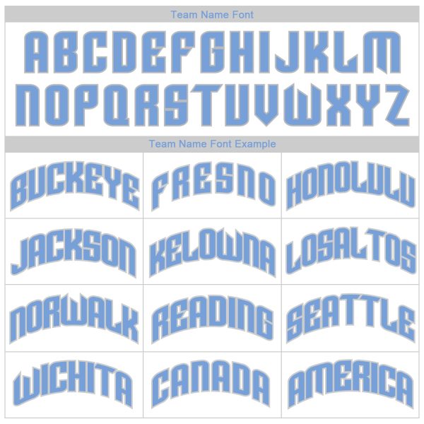 White Light Gray-Light Blue Authentic Throwback Personalized Basketball Jersey - Image 4