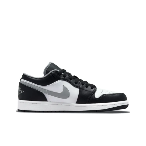 Air Jordan 1 Low 'Black Medium Grey' 553558-040 - Style - Image 2