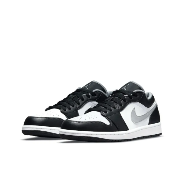 Air Jordan 1 Low 'Black Medium Grey' 553558-040 - Style - Image 3