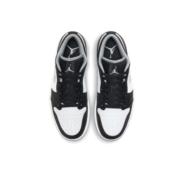 Air Jordan 1 Low 'Black Medium Grey' 553558-040 - Style - Image 4