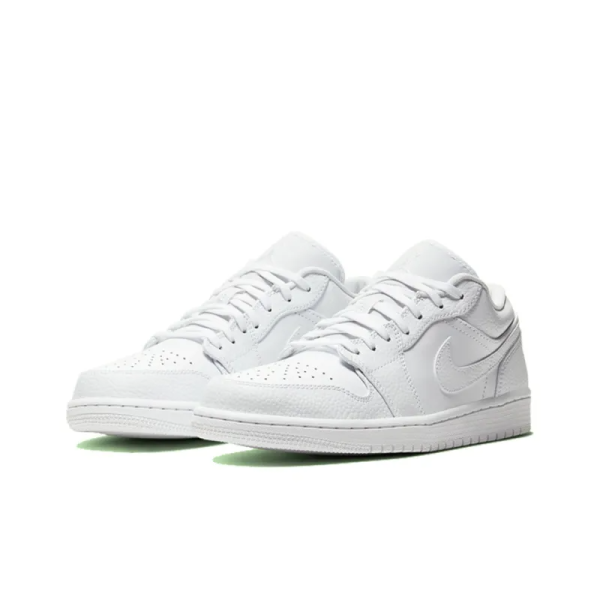 Air Jordan 1 Low Triple White - 553558-130 - For Men - Image 3