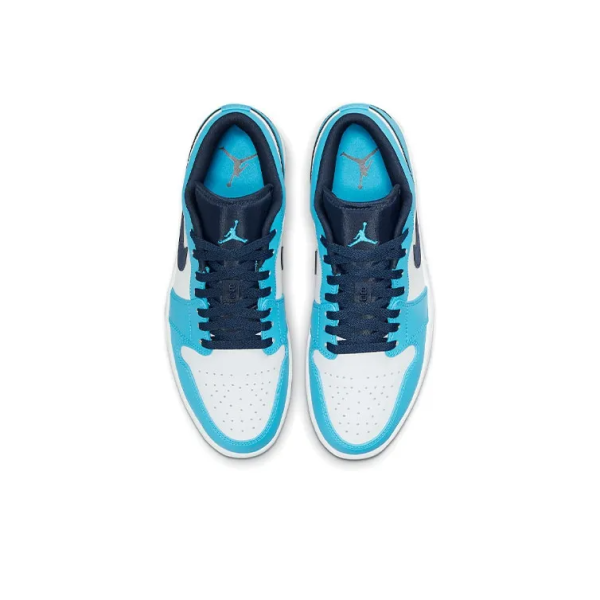 Air Jordan 1 Low UNC - 553558-144 - Drop - Image 4