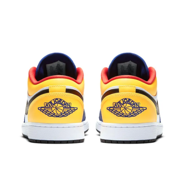 Air Jordan 1 Low White Deep Royal Blue - 553558-123 - For Men - Image 5