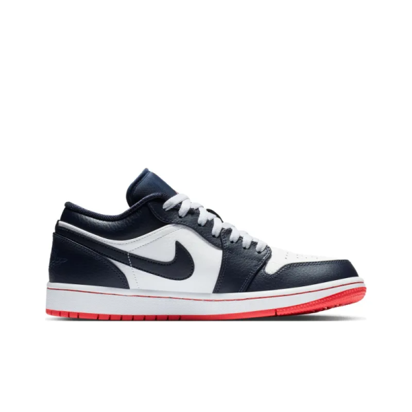 Air Jordan 1 Low Obsidian Ember Glow - 553558-481 - Style - Image 2