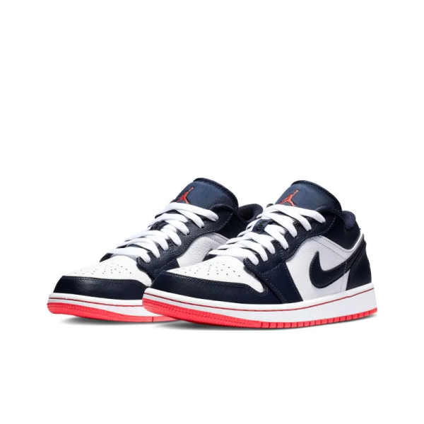 Air Jordan 1 Low Obsidian Ember Glow - 553558-481 - Style - Image 3