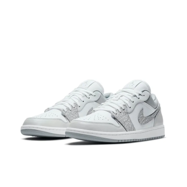 Air Jordan 1 Low Premium elephant Print - Dh4269-100 - Limited - Image 3