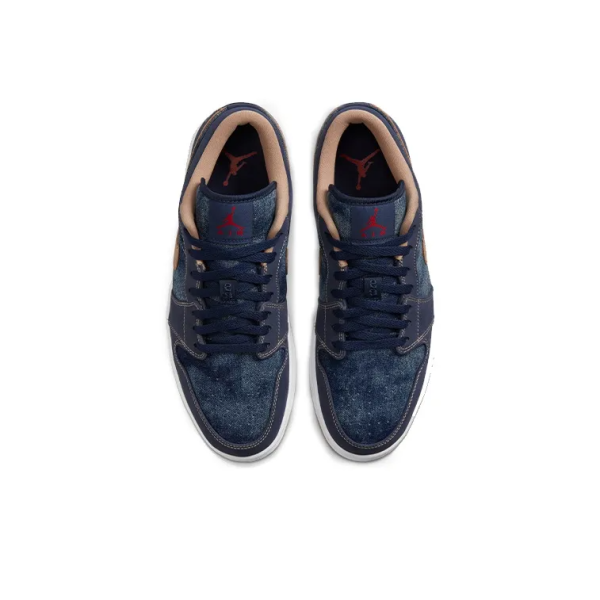 Air Jordan 1 Low SE 'Denim' DH1259-400 - Streetwear - Image 4