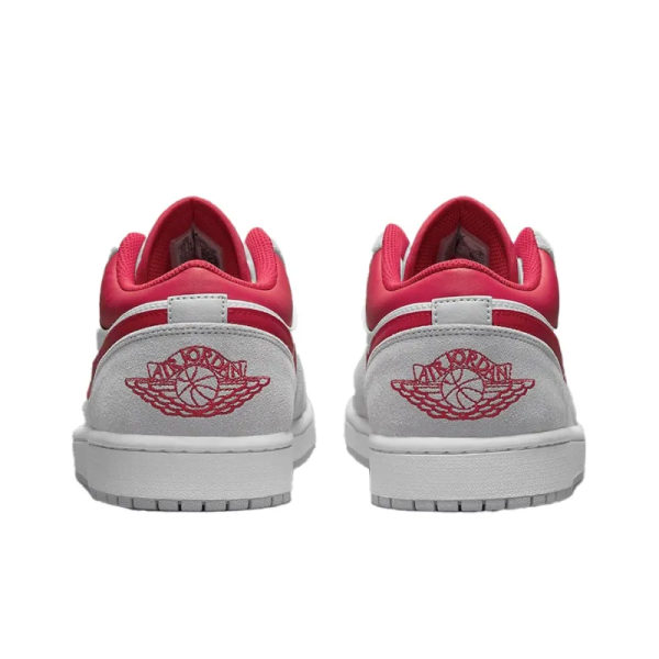 Air Jordan 1 Low SE Light Smoke Grey Gym Red - DC6991-016 - For Men - Image 5