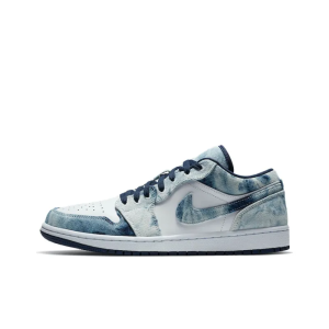 Air Jordan 1 Low Se washed Denim - Cz8455-100 - Style