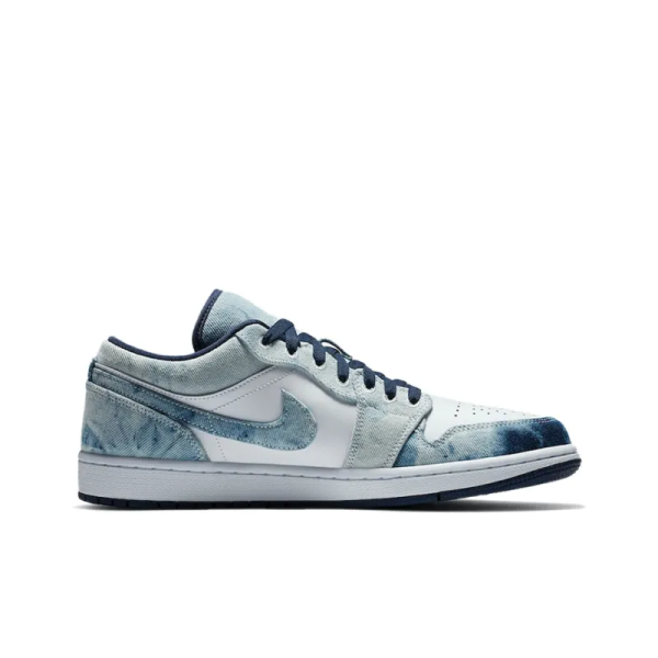 Air Jordan 1 Low Se washed Denim - Cz8455-100 - Style - Image 2