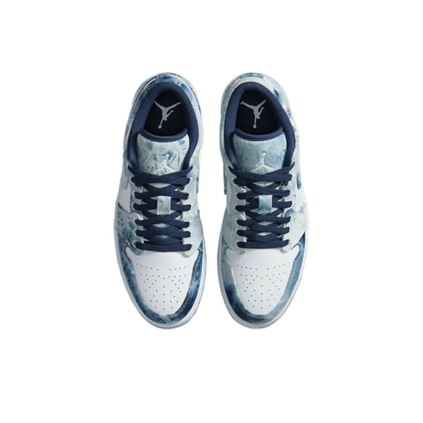 Air Jordan 1 Low Se washed Denim - Cz8455-100 - Style - Image 4