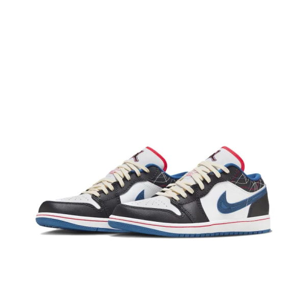 Air Jordan 1 Low Se Industrial Blue - Fv3622-141 - Streetwear - Image 3