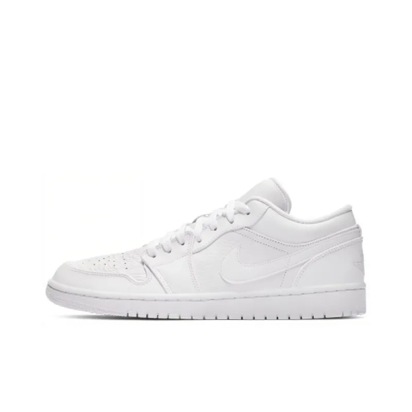 Air Jordan 1 Low Triple White - 553558-111 - Limited