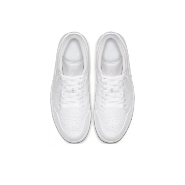 Air Jordan 1 Low Triple White - 553558-111 - Limited - Image 4
