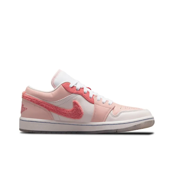 Air Jordan 1 Low White Pink Grey - Dm5443-666 - Drop - Image 2