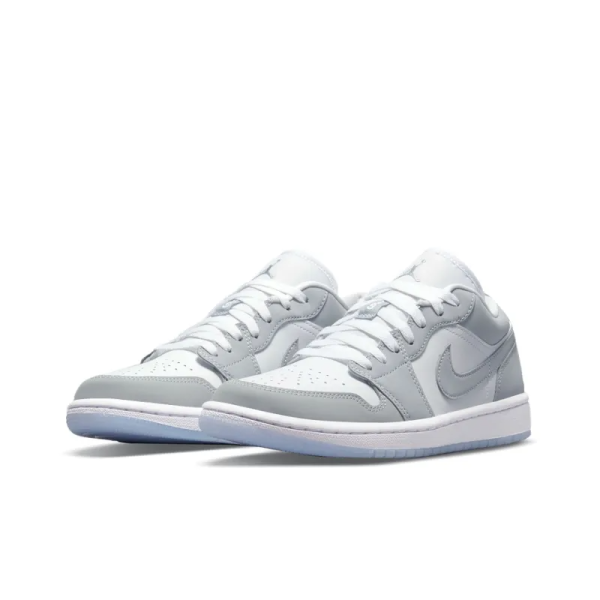 Air Jordan 1 Low 'White Wolf Grey' DC0774-105 - For Men - Image 3
