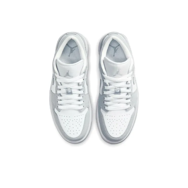 Air Jordan 1 Low 'White Wolf Grey' DC0774-105 - For Men - Image 4