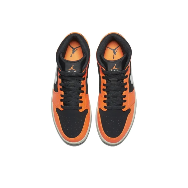 Air Jordan 1 Mid black Cone - 554724-062 - Drop - Image 4