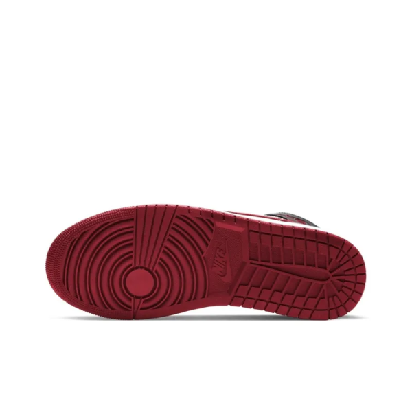 Air Jordan 1 Mid 'Black Gym Red' 554724-122 - Style - Image 6