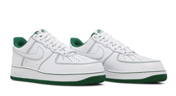 Air Force 1 '07 'Contrast Stitch - White Pine Green' CV1724-103 - For Men - Image 3