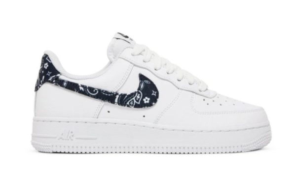 Air Force 1 07 Essentials Black Paisley DH4406-101 - For Men