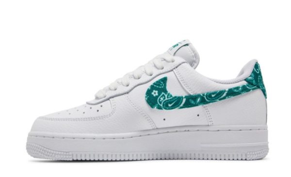 Air Force 1 07 Essentials Green Paisley DH4406-102 - Streetwear - Image 2
