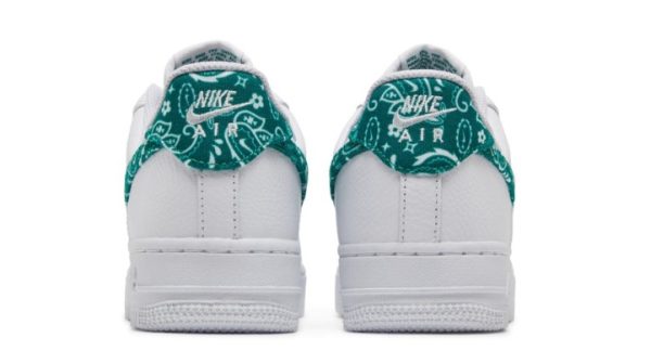 Air Force 1 07 Essentials Green Paisley DH4406-102 - Streetwear - Image 4