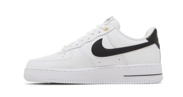 Air Force 1 '07 LV8 '40th Anniversary - White Black' DQ7658-100 - Iconic - Image 2