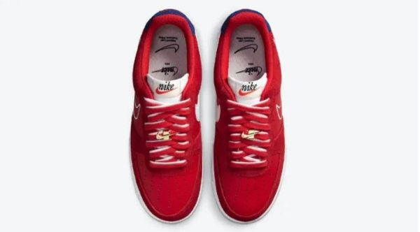 Air Force 1 07 LV8 First Use University Red DB3597-600 - For Men - Image 3