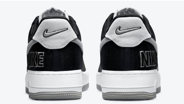Air Force 1 EMB Black Silver CT2301-001 - Iconic - Image 4