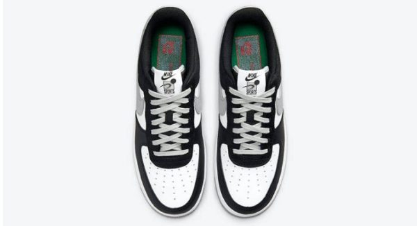 Air Force 1 EMB Black Silver CT2301-001 - Iconic - Image 3